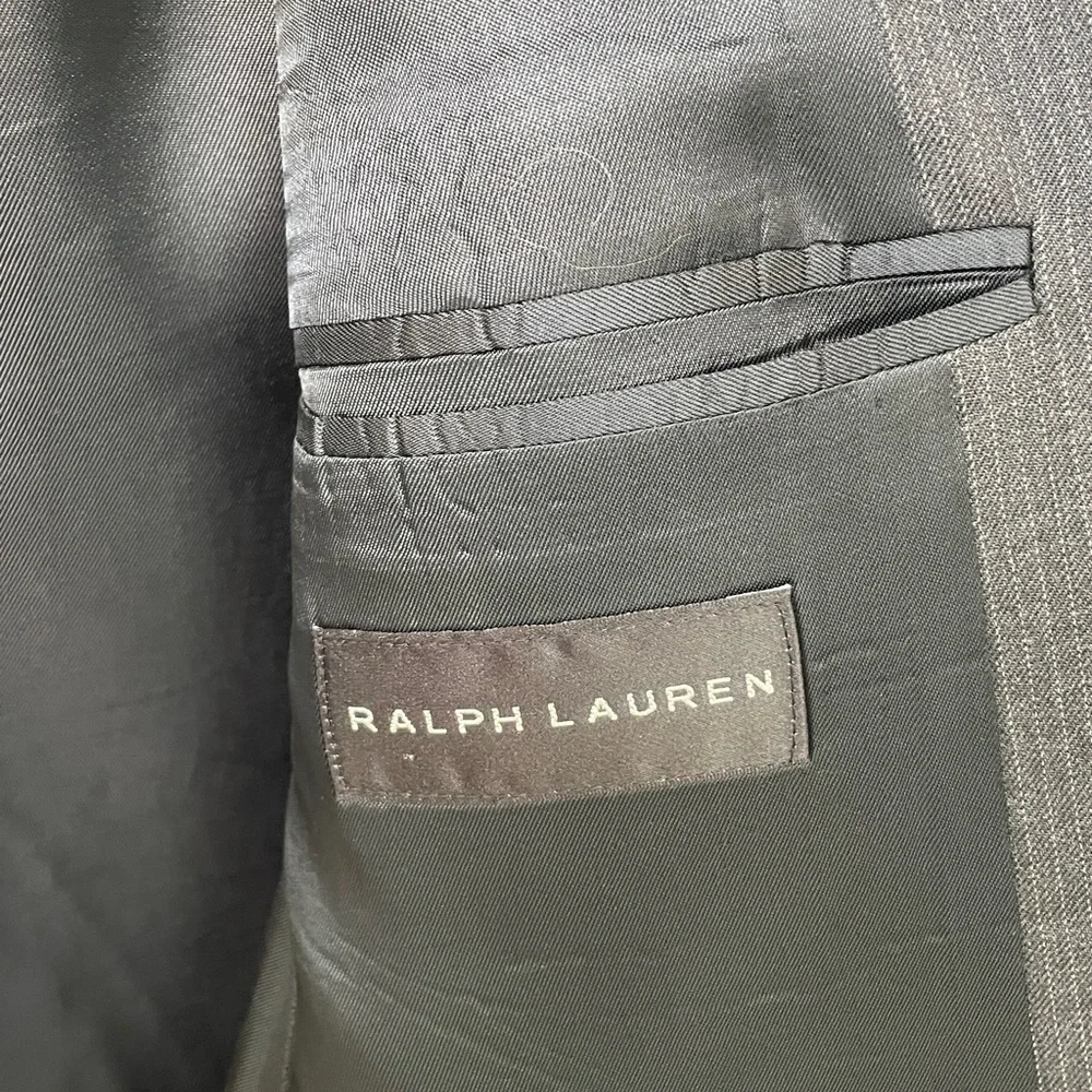 Ralph Lauren wool blazer pin stripes
